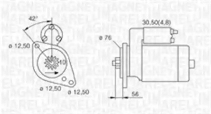 Стартер MAGNETI MARELLI 063521230120