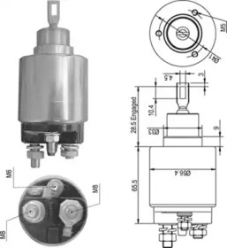 

Реле стартера втягивающее MAGNETI MARELLI 940113050348