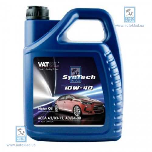 Олива моторна 10W-40 Syntech 5л VATOIL VAT125