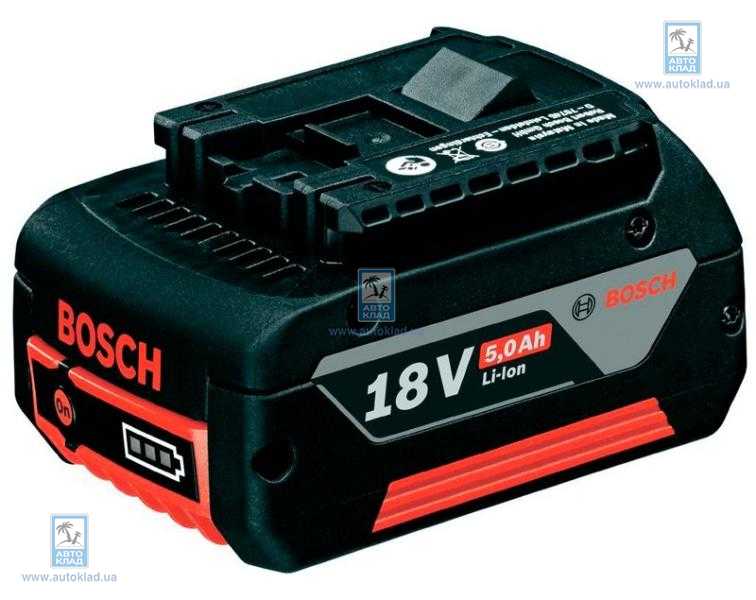 Аккумулятор 18В 5Ач Professional GBA BOSCH 1600A002U5