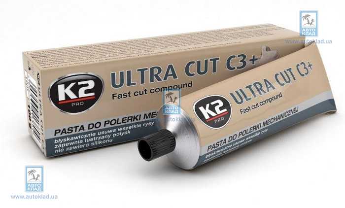 Паста полировочная ULTRA CUT C3+ 100г K2 L001