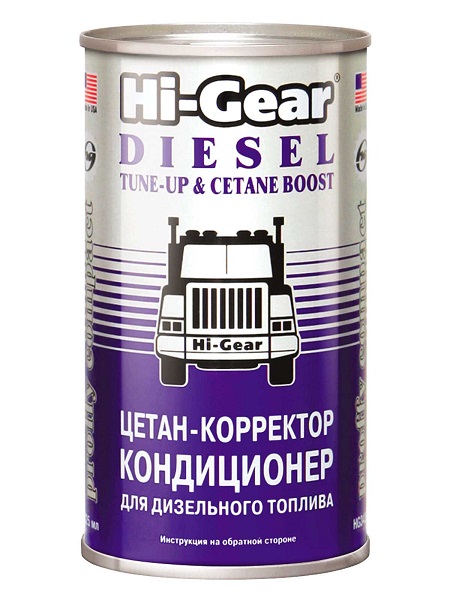 Цетан-корректор кондиционер для дизельного топлива 325мл HI-GEAR HG3435