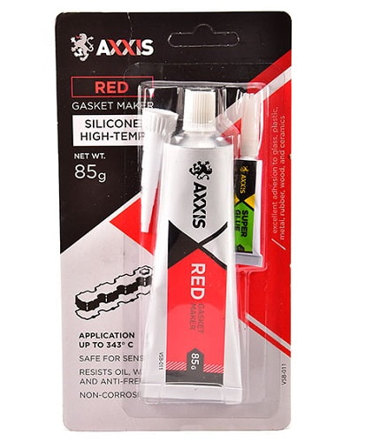 Герметик прокладок красный 85гр AXXIS VSB011