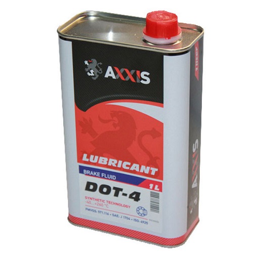 Тормозная жидкость DOT4 1л AXXIS 26461