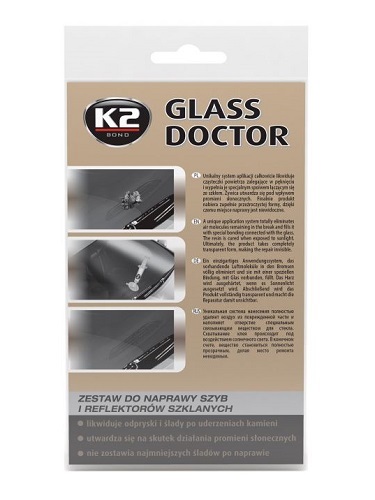 Набор для ремонта стекла GLASS DOCTOR 0.8мл K2 B350
