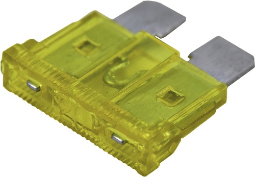 

Предохранитель плоский 20А uni BORG-HICO BZP01011