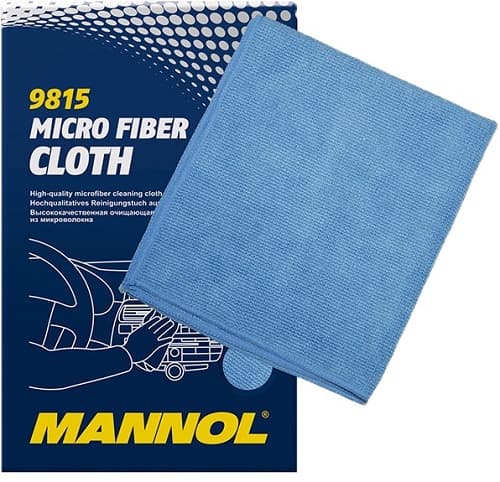Микрофазерна очищающая тряпка 9815 Micro Fiber Cloth MANNOL MN4485