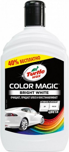 Полироль Color Magic EXTRA FILL белый 500мл TURTLE WAX 53241