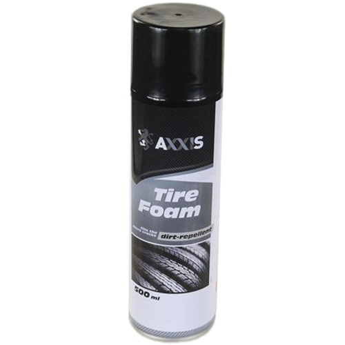 Очисник шин пенный (чернитель покрышек) 500мл AXXIS VSB071