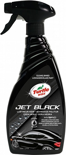 Поліроль для кузова HYBRID JET BLACK Триггер чорний 500мл TURTLE WAX 53203