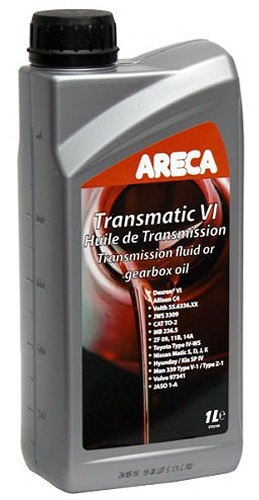 Масло трансмиссионное ATF TransMATIC VI 1л ARECA 128C000100