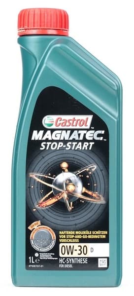 Масло моторное 0W-30 Magnatec Stop-Start D 1л CASTROL EAMSS03DNX1L