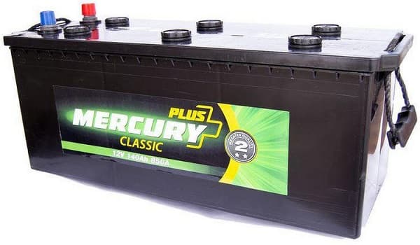 Аккумулятор 140Ач 850A CLASSIC Plus MERCURY P47285