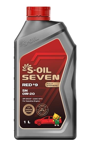 Масло моторное 0W-20 Seven RED #9 SN 1л S-OIL SNR0201