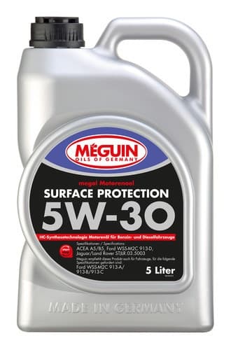 Масло моторное 5W-30 SURFACE PROTECTION 5л MEGUIN 3192