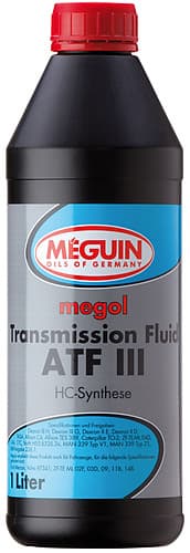 Масло трансмиссионное ATF TRANS FLUID III 1л MEGUIN 4875