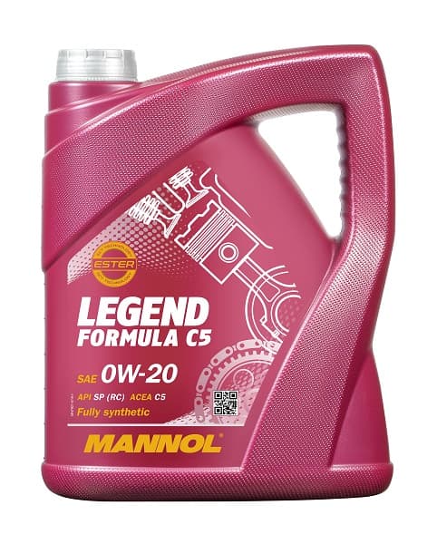 Масло моторное 0W-20 Legend Formula C5 7921 5л MANNOL MN79215