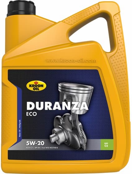 Масло моторное 5W-20 Duranza Eco 5л KROON OIL 35173