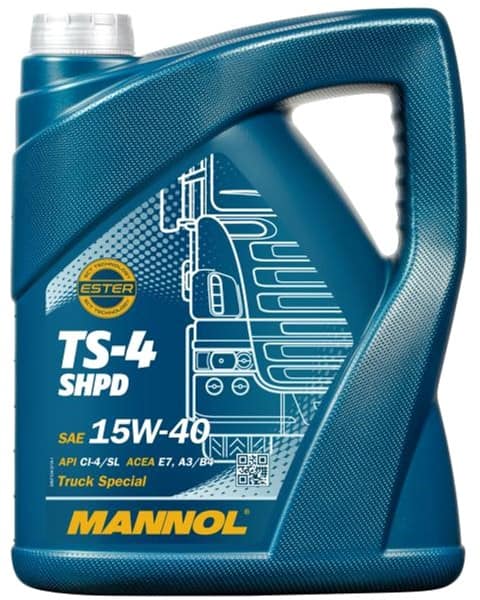 Масло моторное 15W-40 TRUCK SP TS-4 SHPD Extra 5л MANNOL MNTS4EXT5