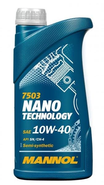 Масло моторное 10W-40 Nano Technology 1л MANNOL MN5011