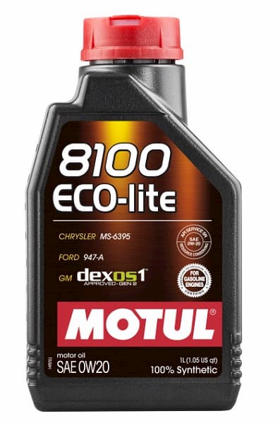 Олива моторна 0W-20 8100 Eco-Lite New 1л MOTUL 841111