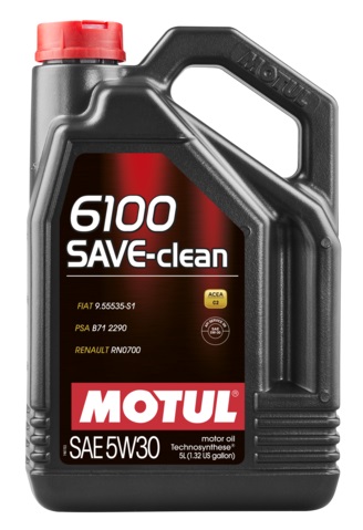 Масло моторное 5W-30 6100 SAVE-Clean 1л MOTUL 841611