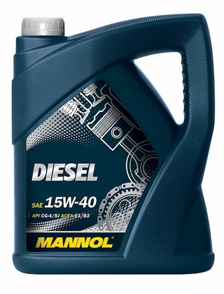 Масло моторное 15W-40 Diesel 5л MANNOL MN1753