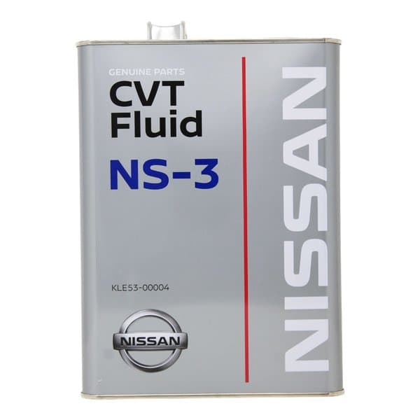 Масло трансмиссионное ATF CVT NS-3 4л NISSAN KLE5300004