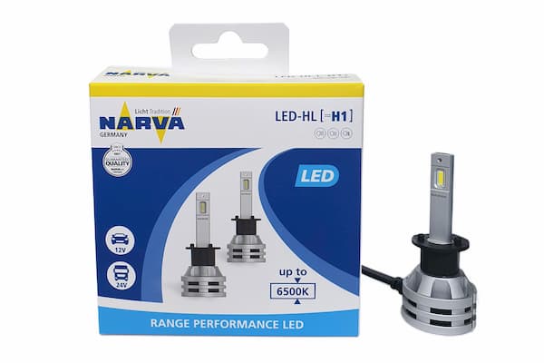 Лампа LED H1 12/24V 19W RANGE PERFORMANCE комплект 2шт NARVA 18057