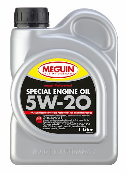 Масло моторное 5W-20 SPECIAL ENGINE OIL 1л MEGUIN 9498