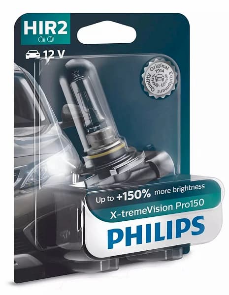 Лампа HIR2 55W PX22D X-Treme Vision PHILIPS 9012XVPB1
