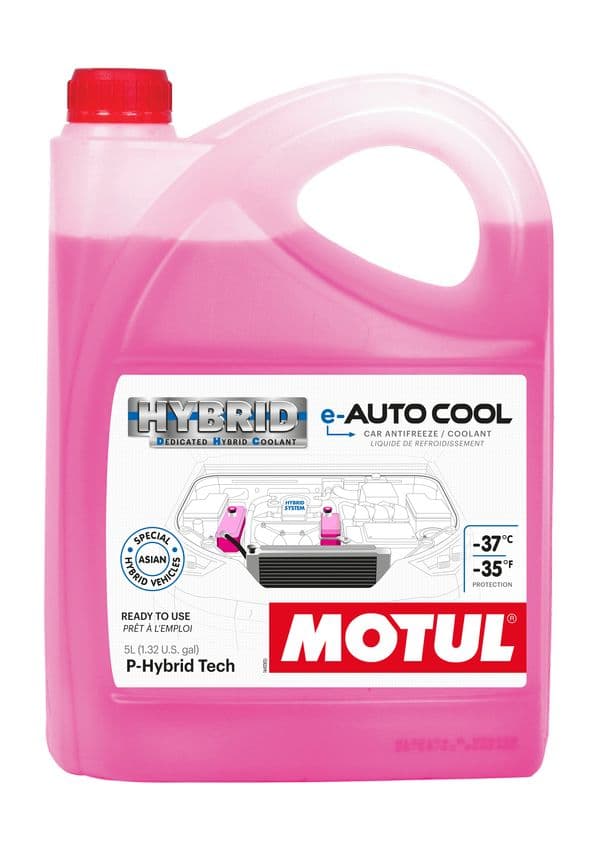 Антифриз AUTO COOL Hybrid -37°C рожевий 5л MOTUL 109868