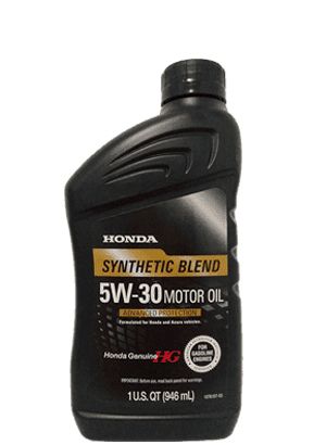 Масло моторное 5W-30 Synthetic Blend 0.95л HONDA 087989134