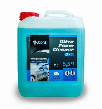 Активная пена Ultra Foam Cleaner 3 в 1 5л AXXIS AXX393