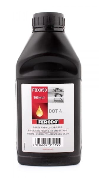 Тормозная жидкость DOT4 500мл FERODO FBX050