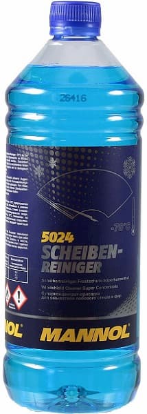 Жидкость омывателя зима концентрат -70C° 5024 Scheiben Reiniger 1л MANNOL MN43221
