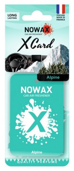 Ароматизатор подвесной X CARD Alpine NOWAX NX07533