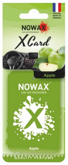 Ароматизатор подвесной X CARD Apple NOWAX NX07537