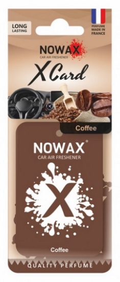 Ароматизатор подвесной X CARD Coffee NOWAX NX07541