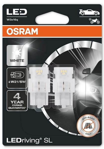 Лампа LEDriving W21/5W к-т 2шт. OSRAM 7515DWP