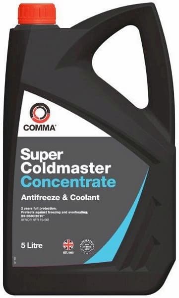 Антифриз G11 Super ColdMaster концентрат 5л COMMA SUPERCOLDMANTIFR5L
