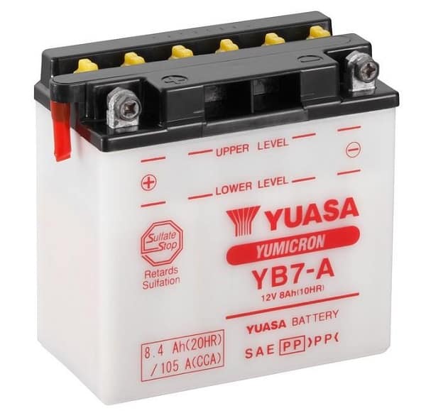 Аккумулятор 8.4Aч YuMicron Battery YUASA YB7A