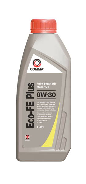Масло моторное 0W-30 Eco-FE Plus 1л COMMA ECOFEPLUS0W301L