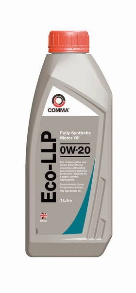 Масло моторное 0W-20 Eco-LLP 1л COMMA ECOLLP0W201L