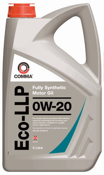 Масло моторное 0W-20 Eco-LLP 5л COMMA ECOLLP0W205L