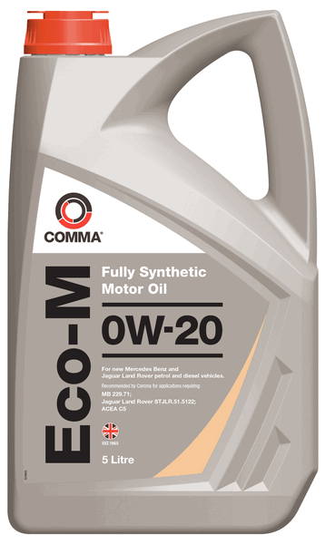 Масло моторное 0W-20 Eco-M 5л COMMA ECOM0W205L