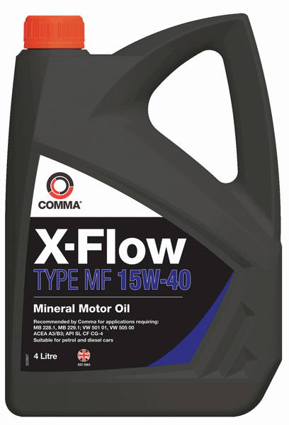 Олива моторна 15W-40 X-FLow MF 4л COMMA XFLOWMF15W40MIN4L