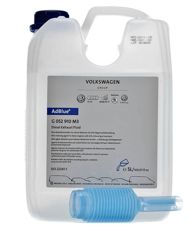 Жидкость нейтрализации выхлопных газов AdBlue 5л VAG G052910M3