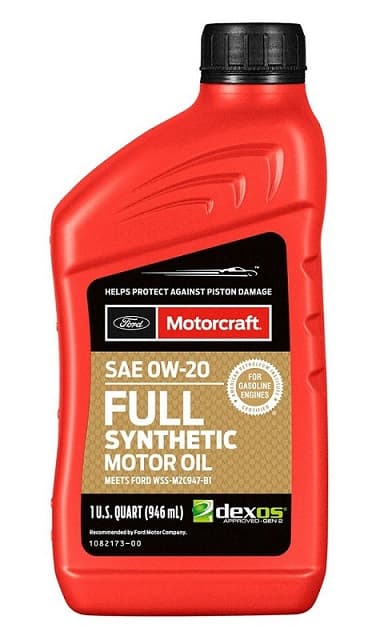 Масло моторное 0W-20 Full Synthetic Motor Oil 950мл MOTORCRAFT XO0W20QFS