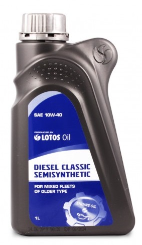 Масло моторное 10W-40 Diesel Classic SemiSynthetic 1л LOTOS WGK1024300N0